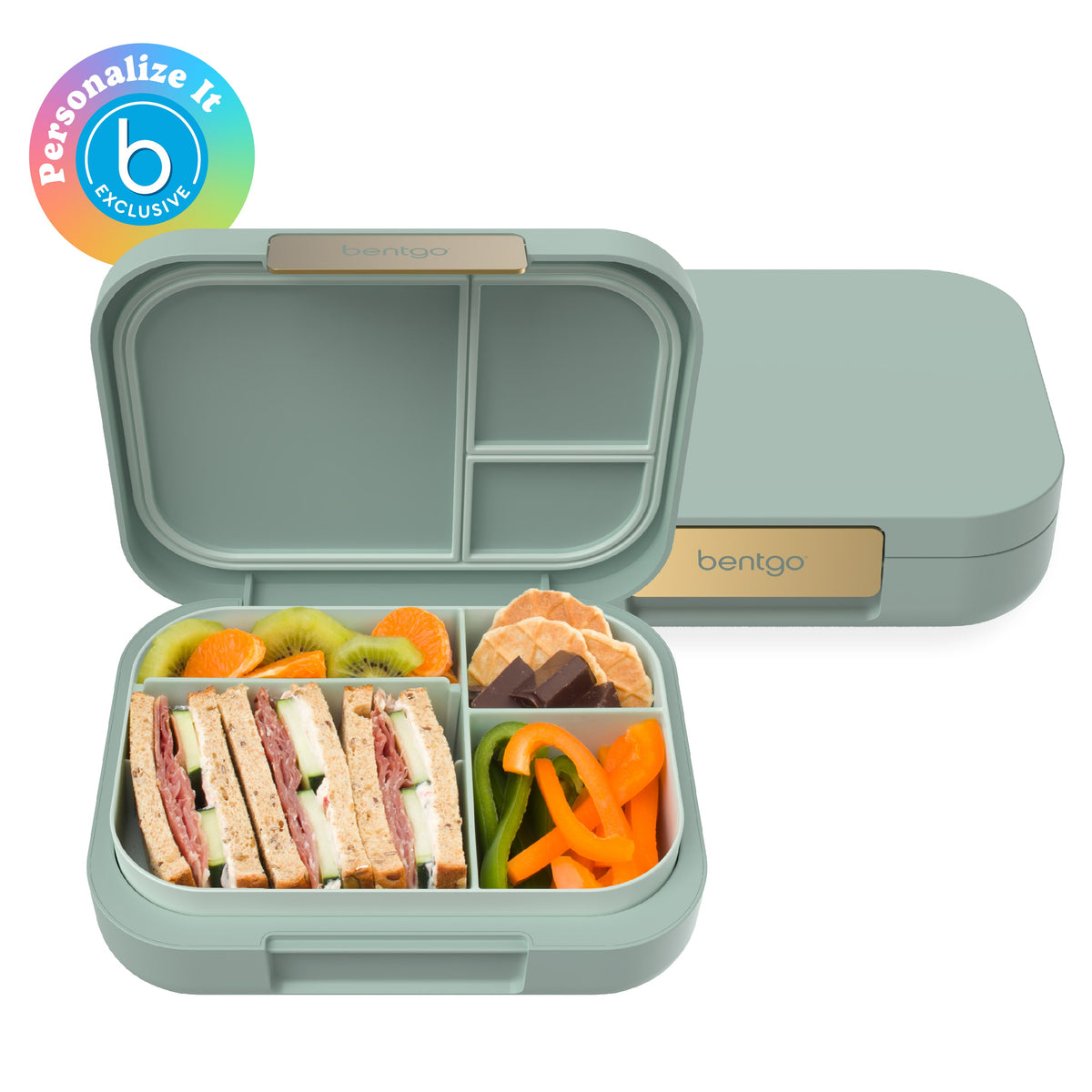Bentgo Modern Lunch Box - Mint Green (Personalized)