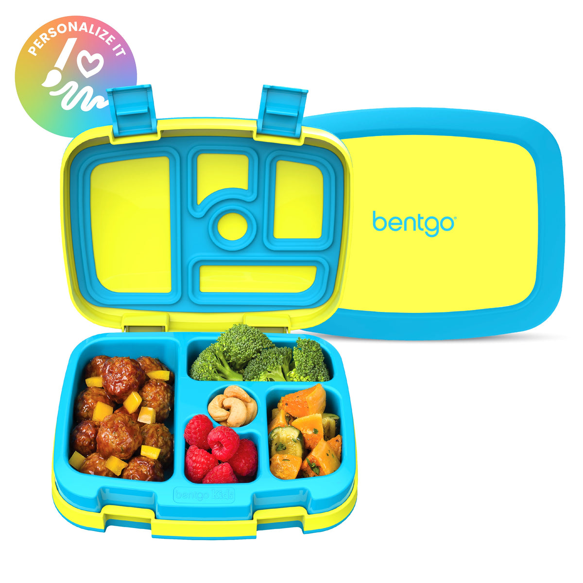 Bentgo Kids Lunch Box - Citrus Yellow (Personalized)
