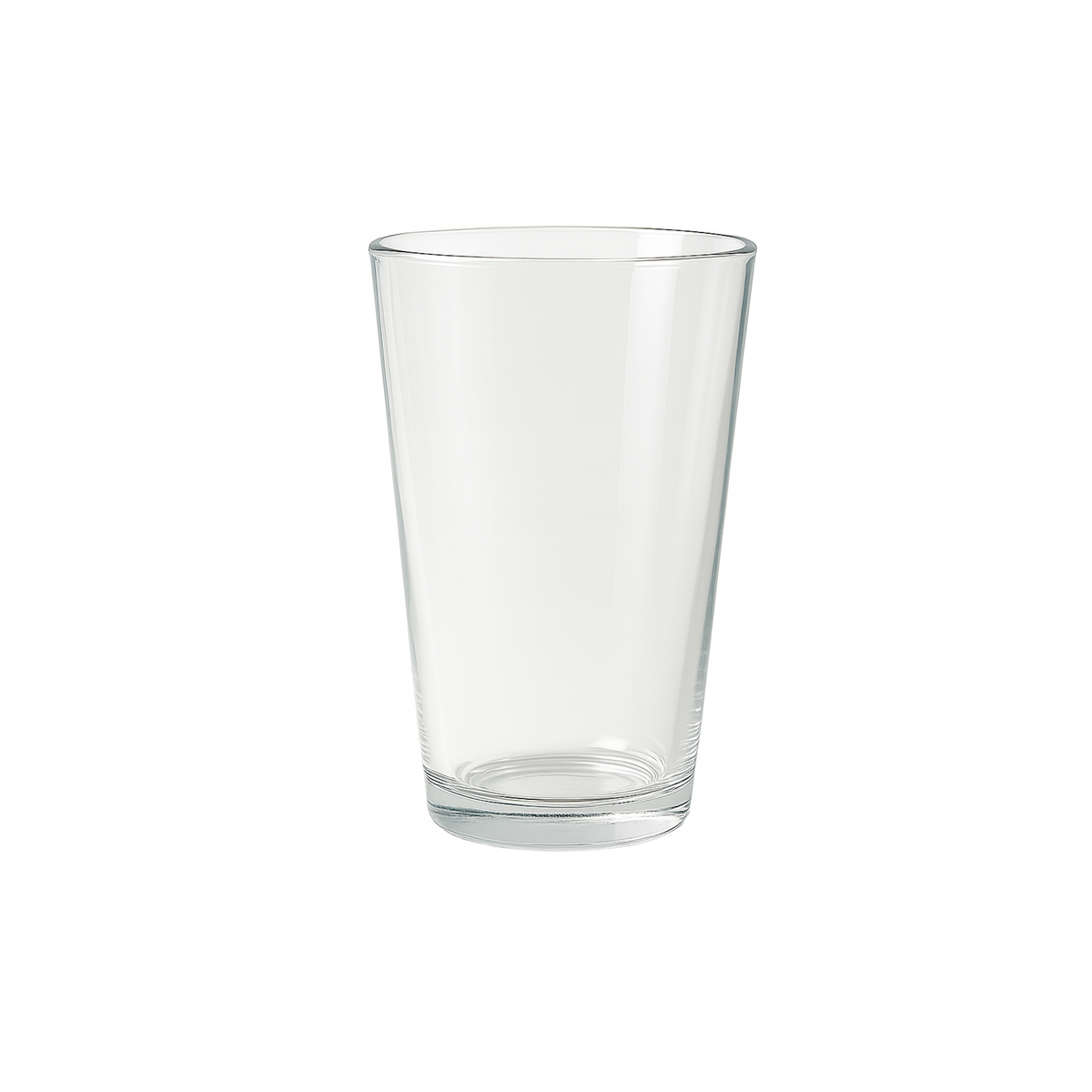 Chug Pint Glass - 16oz, glass, Clear