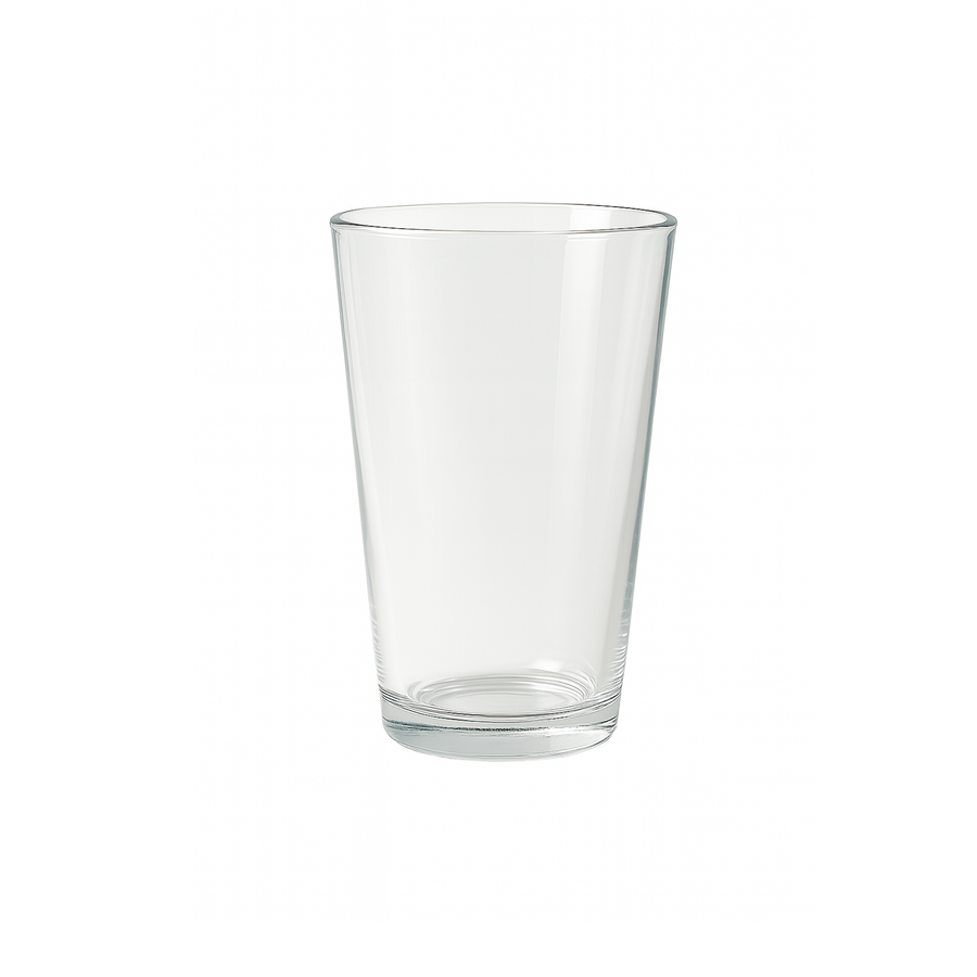 Chug Pint Glass - 16oz, glass, Clear
