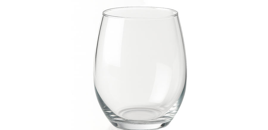 Gossip Wine Tumbler - 15oz Clear Glass Wine Tumbler